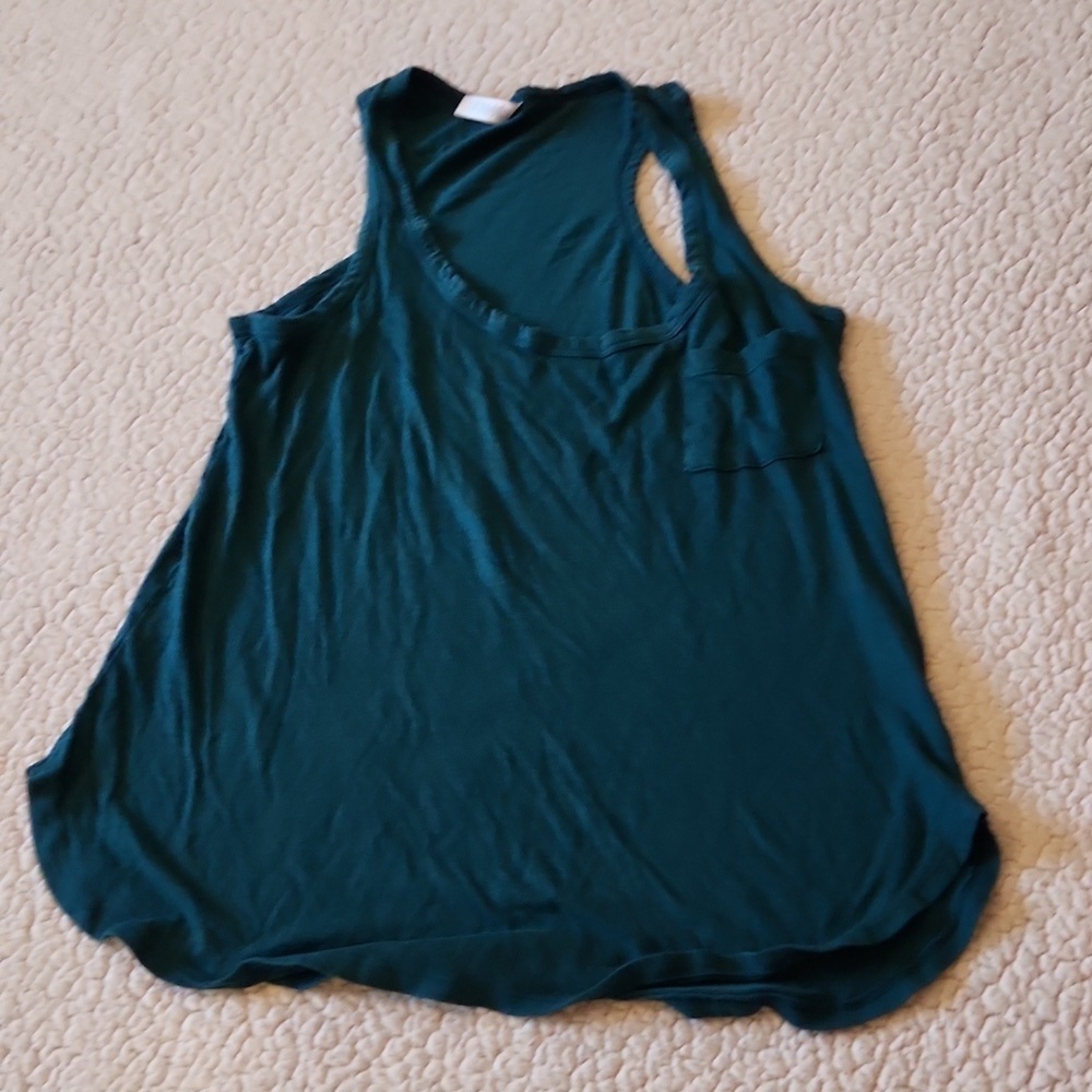Victoria's Secret Tee Shop Tank Top And Loungewear Shorts Pajama Set Angel Line - Picture 2 of 8